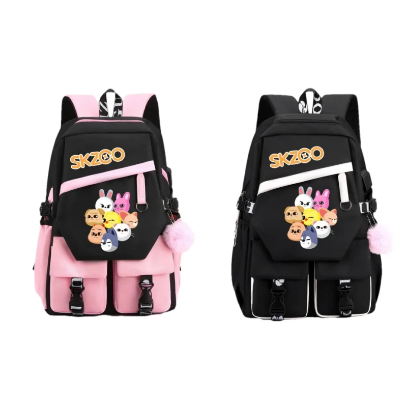 

New StrayKids shoulder bag, student backpack, leisure bag, travel backpack, SKZOO large capacity storage bag
