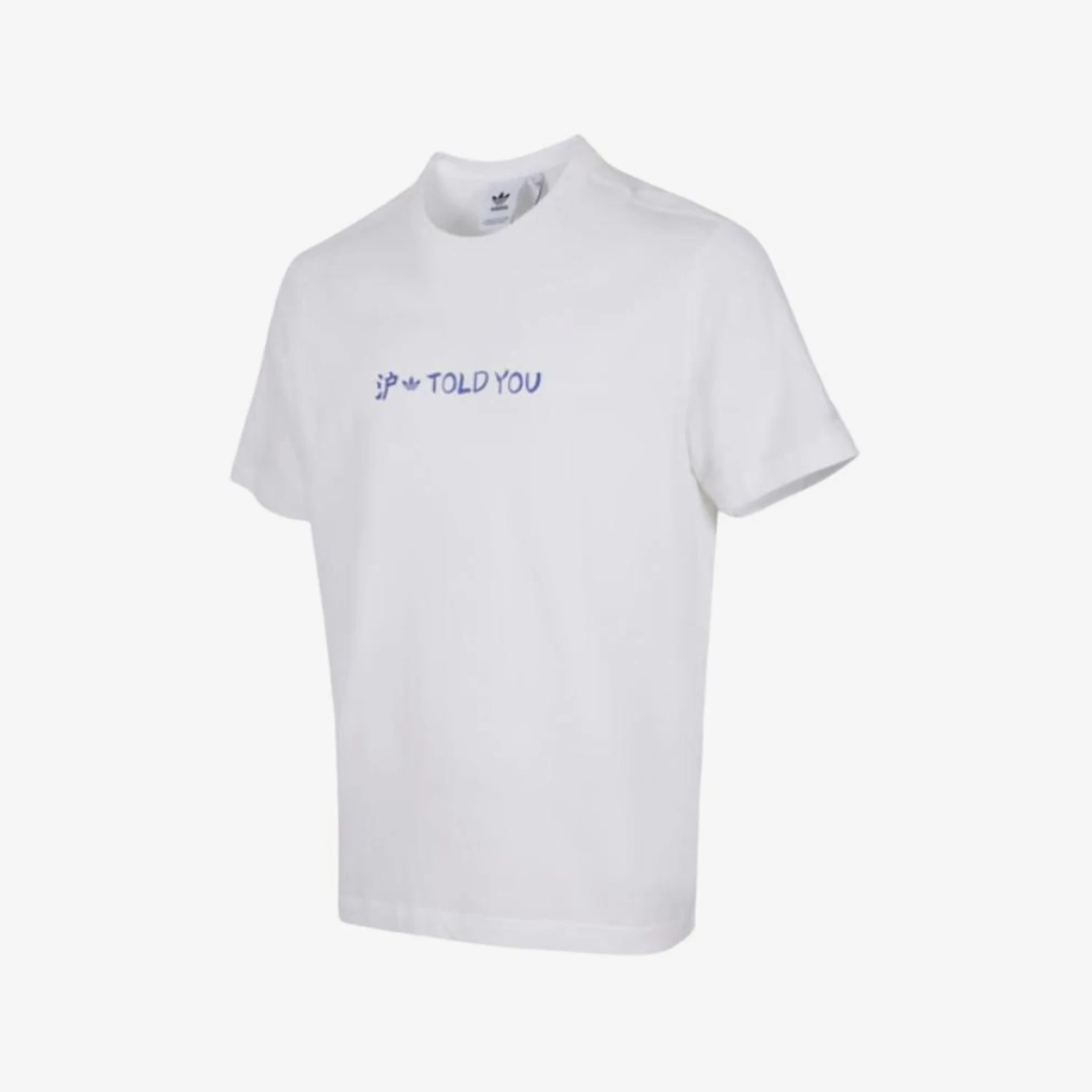 Adidas Authentic Three Leaves Men's Sports Skin-Friendly Round Neck Short Sleeve T-Shirt KD5110