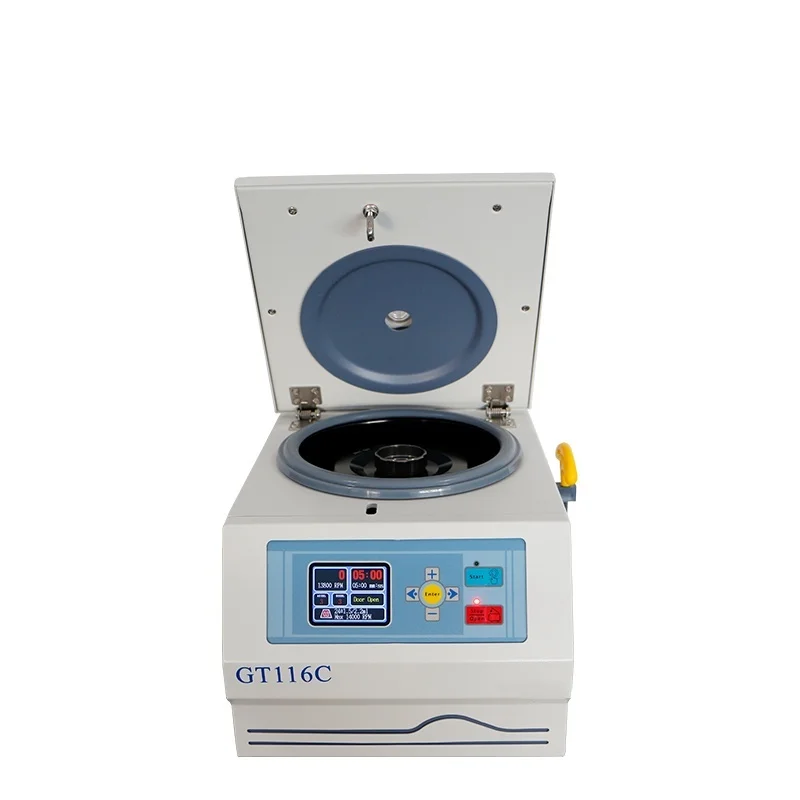 Gt116c Table Touch Screen Micro High Speed Laboratory Equipment 10000rpm Lab Angle Rotor Centrifuge