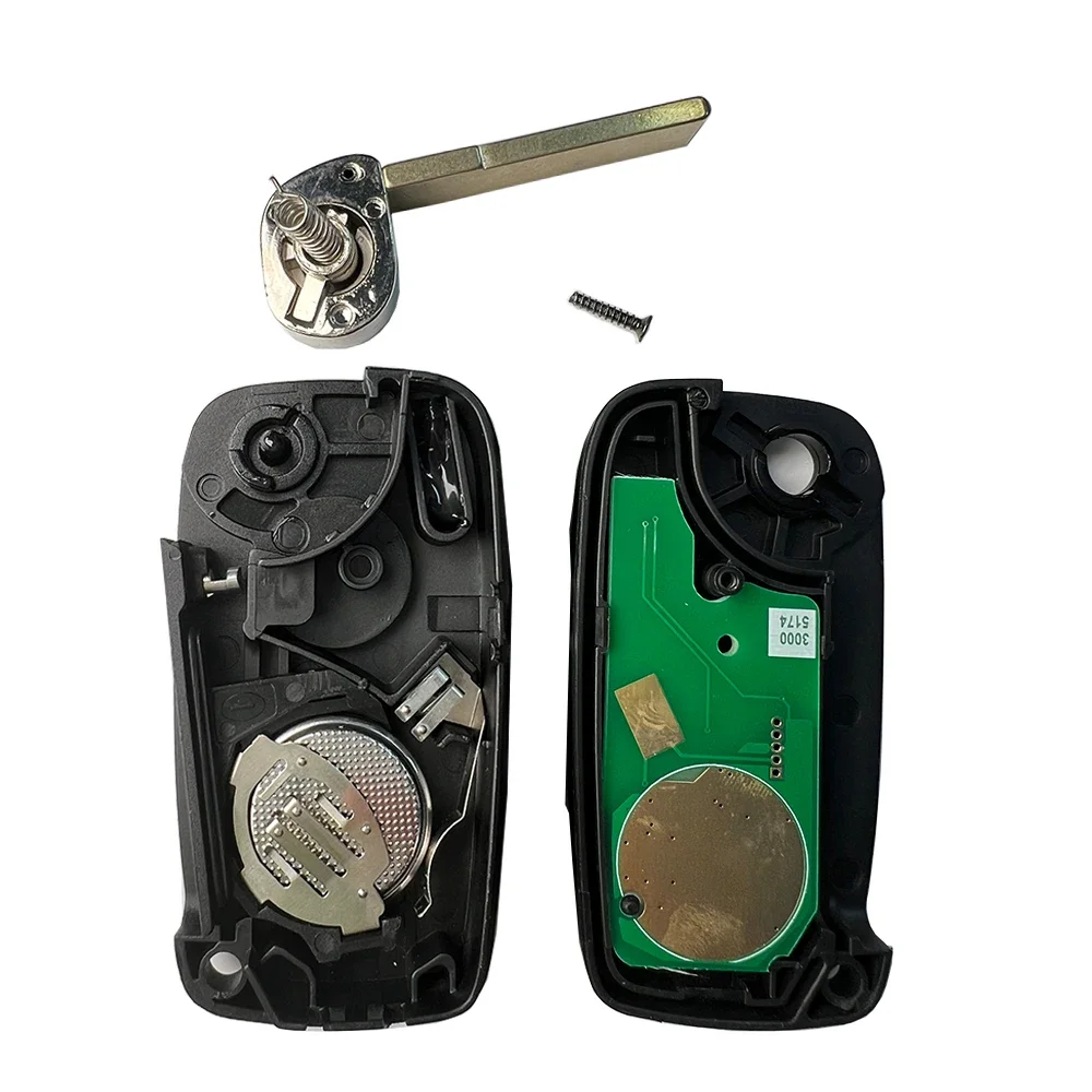 Remote Car Key 434Mhz Megamos ID48 For Fiat Bravo Linea Punto Musa Ducato Ypsilon Daily For PEUGEOT BOXER For Citroen Jumper