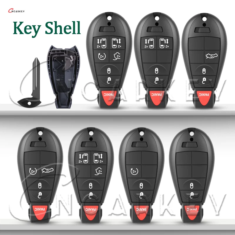 

Корпус дистанционного управления M3N5WY783X подходит для Chrysler Town Country Jeep Grand Cherokee Dodge Caravan Journey Charger Автомобильный брелок для ключей