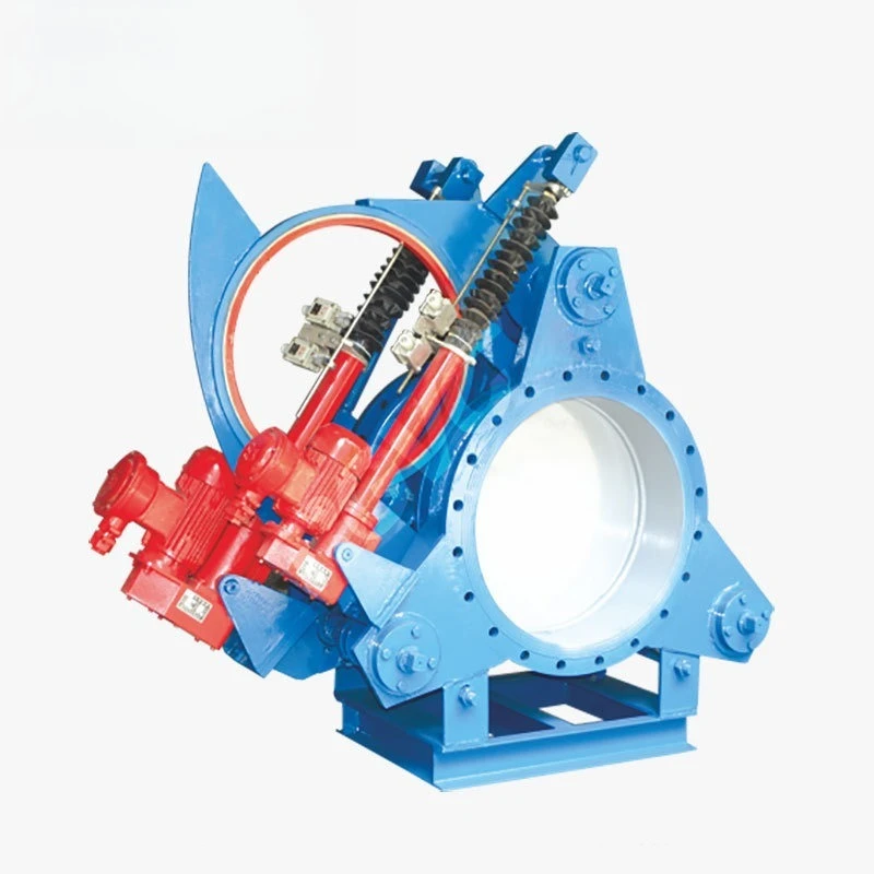 Open explosion-proof fan glasses valve F9T43X electric blind plate valve manufacturer air valve