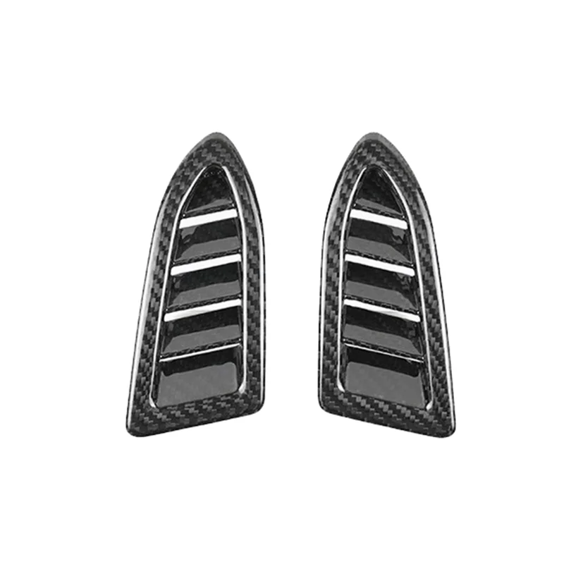 

Трендовая наклейка из настоящего твердого углеродного волокна для Subaru WRX/WRX STI 2022 2023, приборная панель автомобиля, боковая вентиляционная рамка, внутренняя отделка