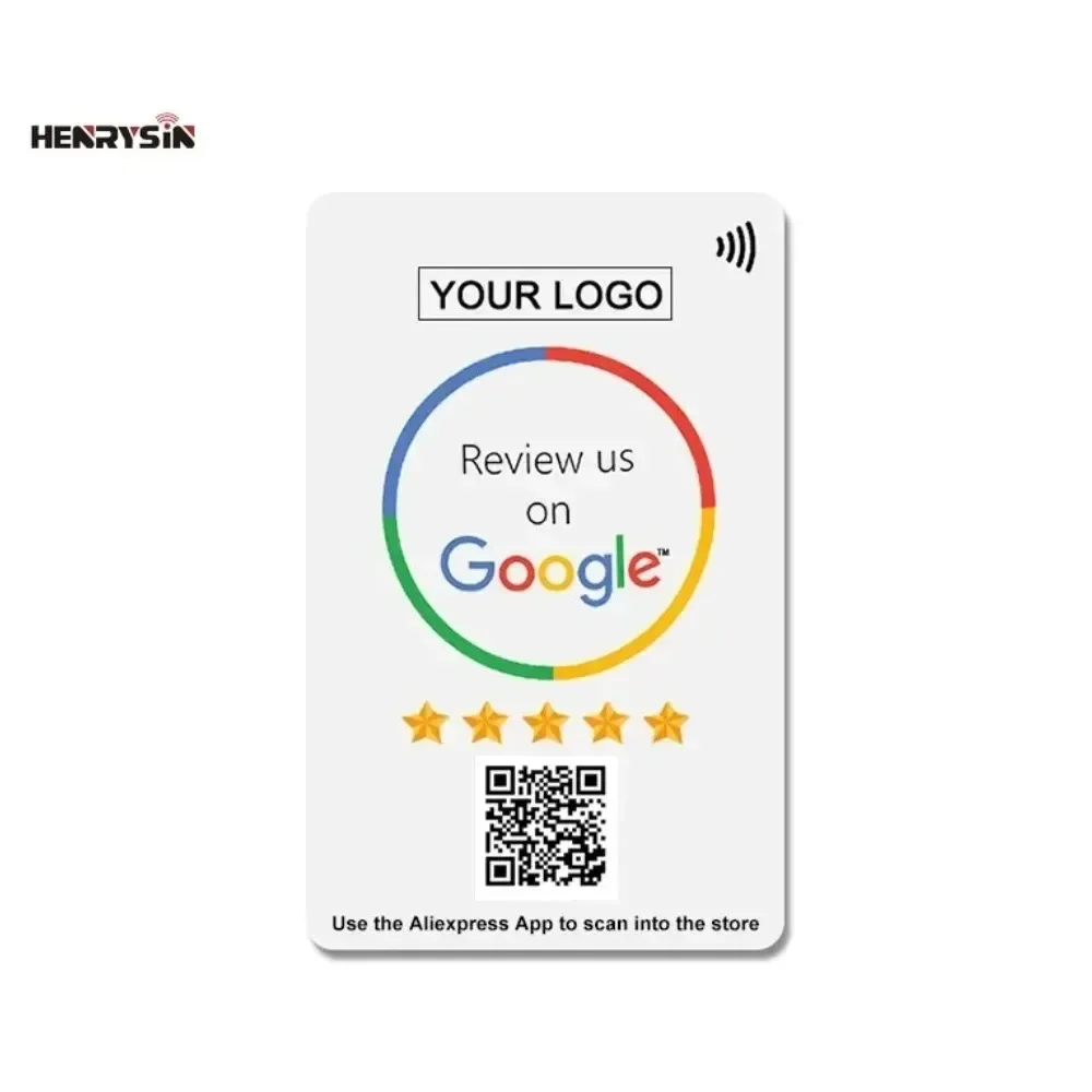 10pcs Electronic NFC Business Card Nfc Tag215/216 NFC Chip for Google Review Nfc Signage Tag Nfc Visit Card Design Free