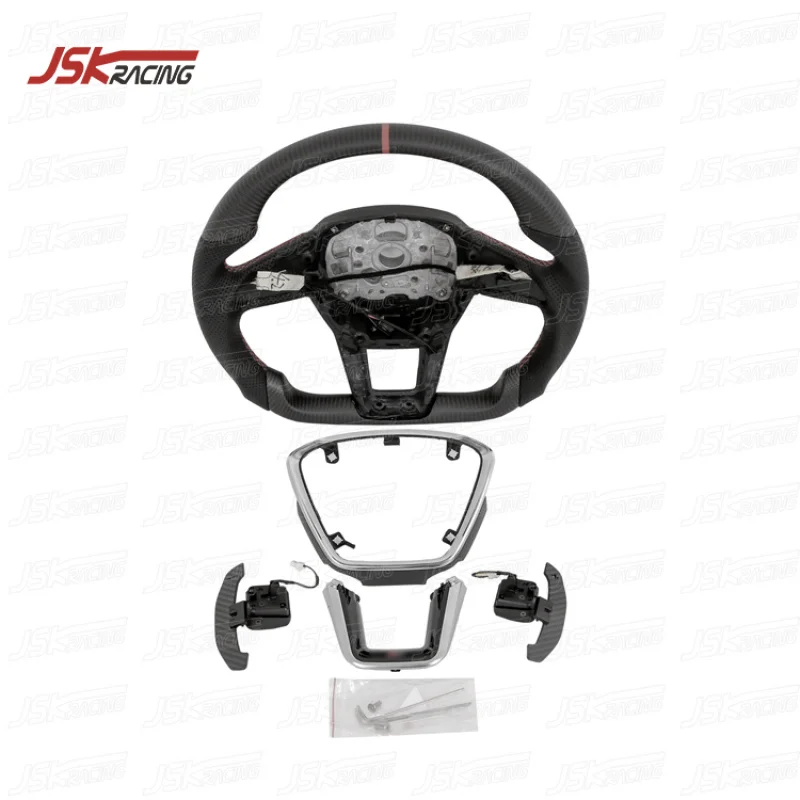 

2019-2022 Matte Carbon Fiber Steering Wheel For Audi A7 A7L S7 RS7