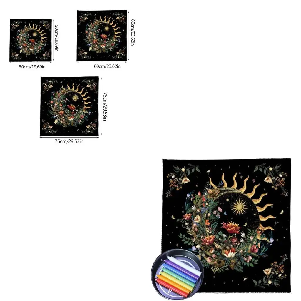 

Крышка стола Скатерть Таро Улучшение духовного путешествия Декор крышки стола