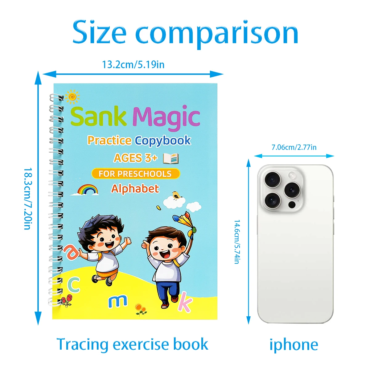 Youdaoplaceholder0 Magic Early Childhood Workbooks | 3 years and beyond covered Drawing/Numbers/Letters/Mathematics