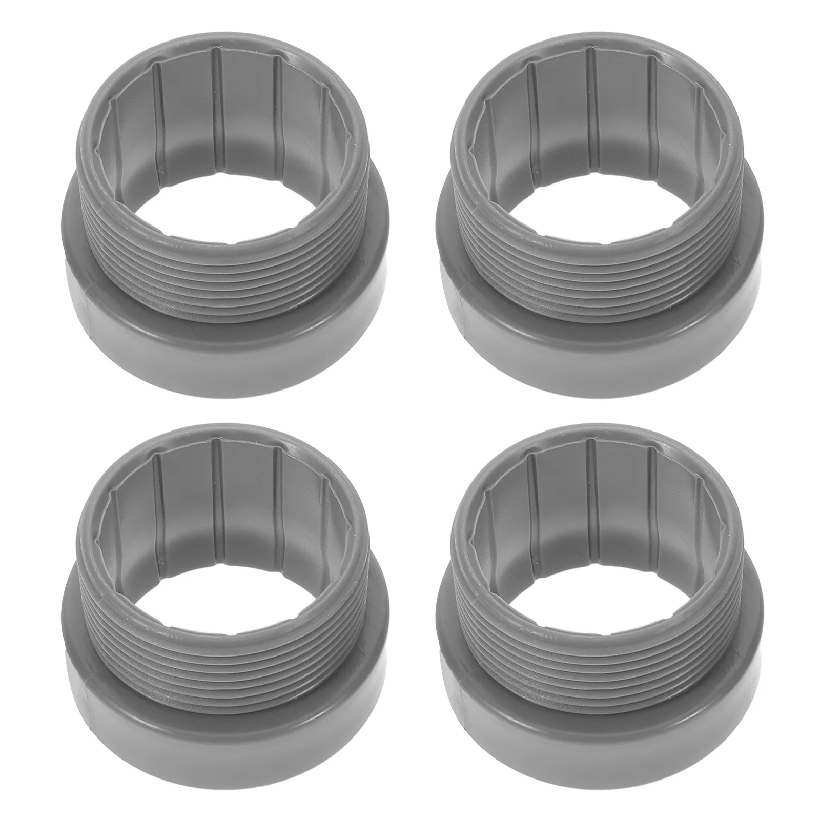 

4pcs Pool Umbrella Stabilizer Adapter: Threaded Sleeve For Anti-Wind Wobble Prevention Universal Replacement Part