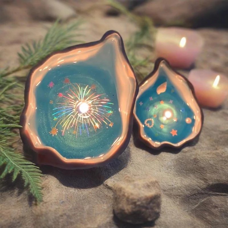Creative Conch Shell Aroma Candle Cup Jelly Texture Ocean Fragrance for Family Aromatherapy Birthday Gift