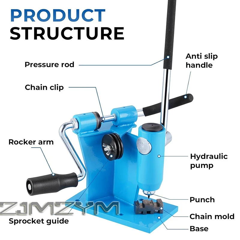 Chainsaw Chain Breaker Tool for Chainsaw Chain Disconnector 2-in-1 Chain Breaker And Rivet Rotating Tool