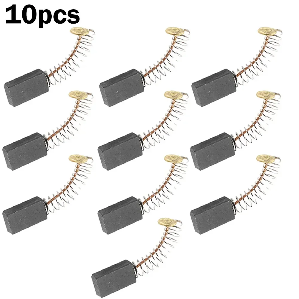 Optimize Power Tool Efficiency with 10pcs Electric Drill Motor Springs Carbon Brushes Easy Replacement Wide Application Range