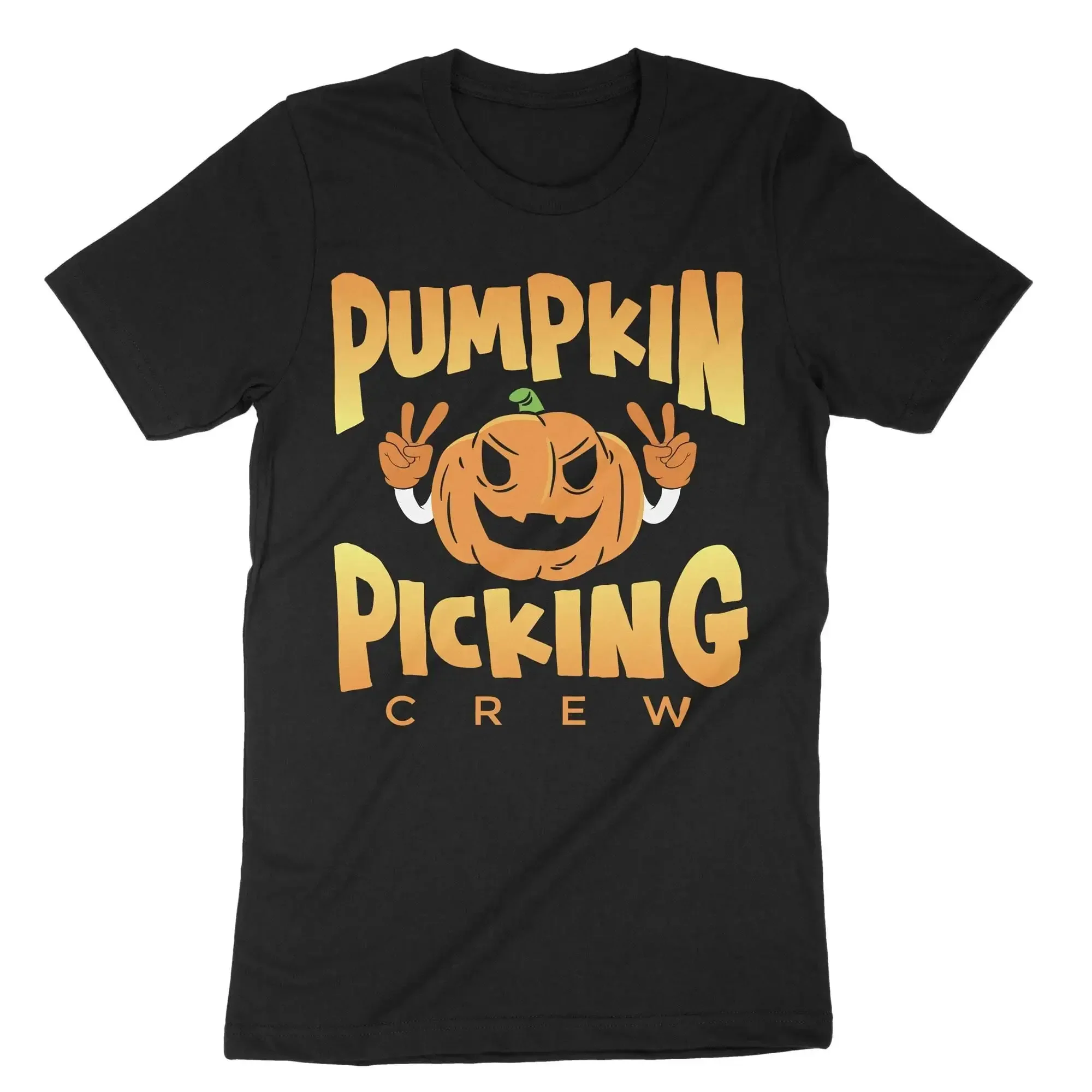 Pumpkin Picking Crew T Shirt Pumpin Season Fall Halloween Spooky Pumpkins Matching