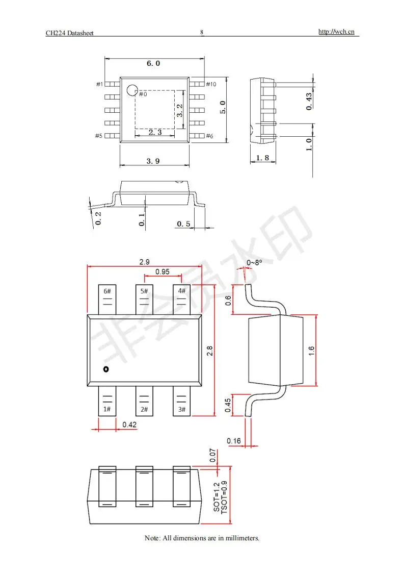 CH224K USB PD Protokoll Sink Chip IC 10 Teile/los – Detail 8