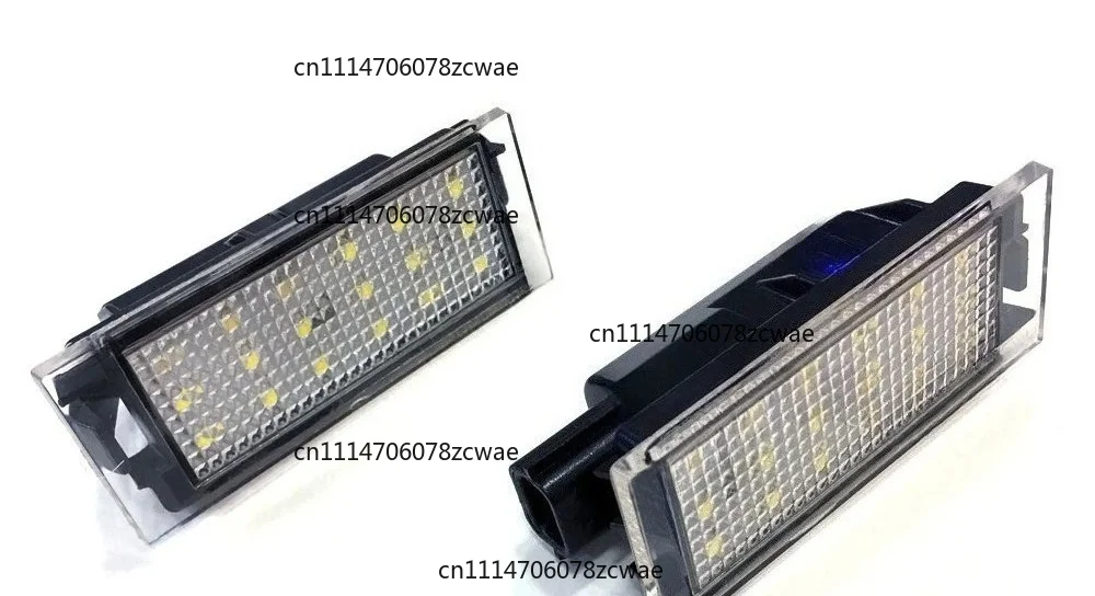 For Renault Clio/Renault Megane Master Laguna II Kangoo 2 Koleos 2 Kadjar Trafic 3 Twingo led license plate light 2PCS