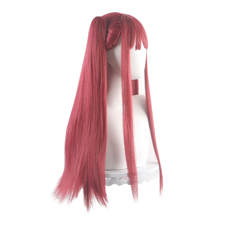 Peluca sintética ondulada larga, línea de cabello Natural, parte media, fibra resistente al calor, fiesta de Cosplay, uso diario