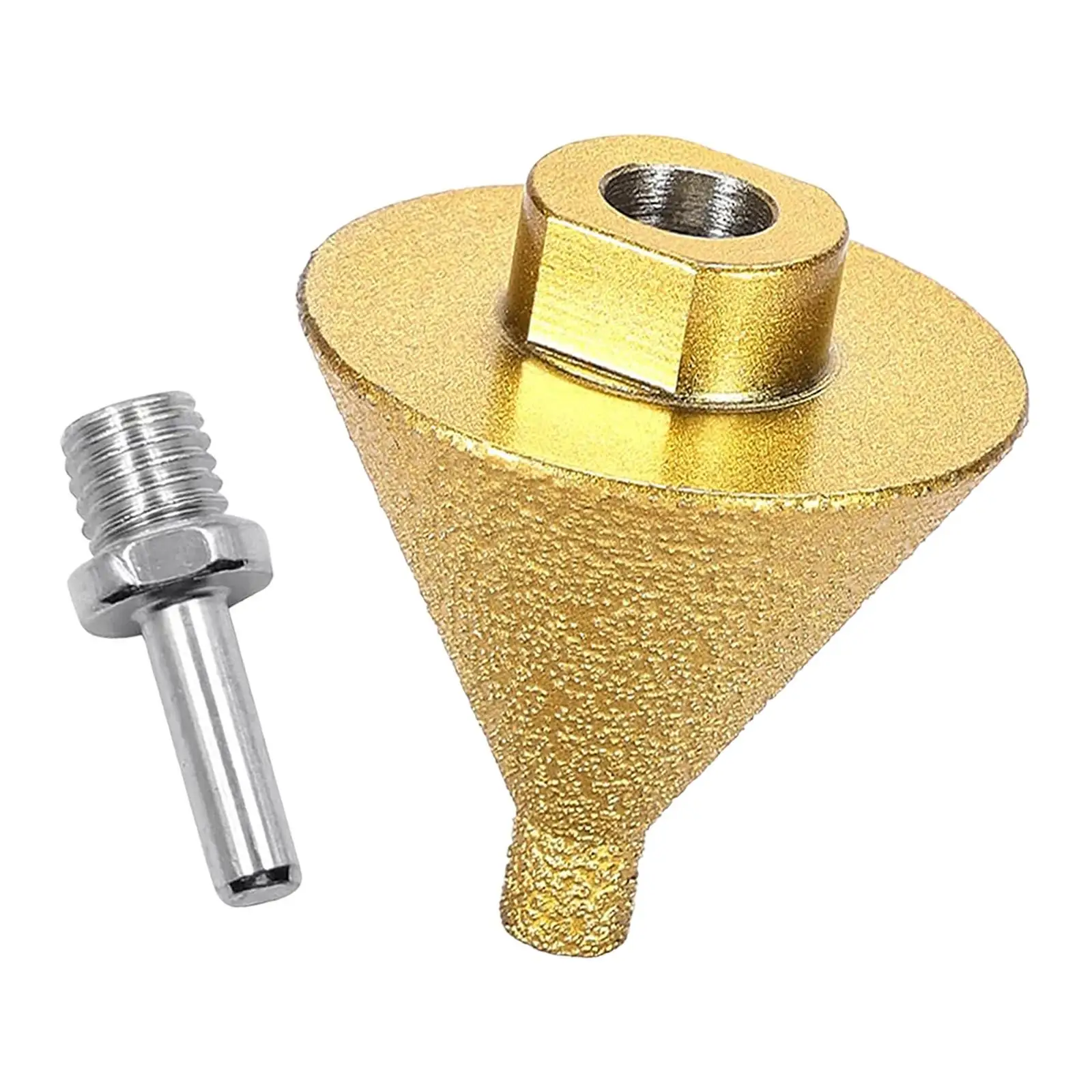 

Tile Hole Enlarging 38mm Diamond Chamfer Bit Alloy Steel Counter Sink Angle Grinder Bit for Granite Marble Porcelain Use