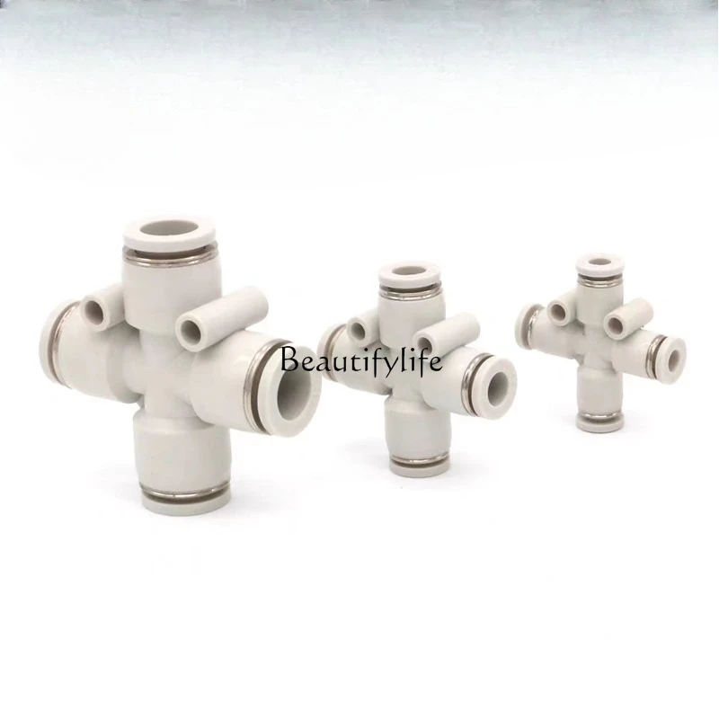 

*Cross type four-way trachea joint APZA4 6 8 10 12