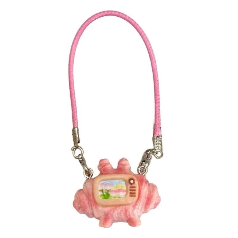 T4MD Colorful Miniature Keychain Lightweight Plastic Charm Accessories