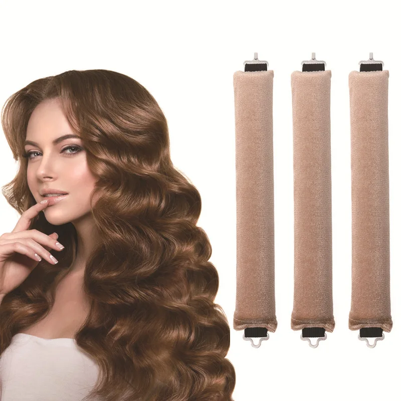 Hair Accessories Heatless Curls Beauty Women Curly Products Hair Curler Rubber Curling Sleep Hairdresser Tools Hair Foam Rollers