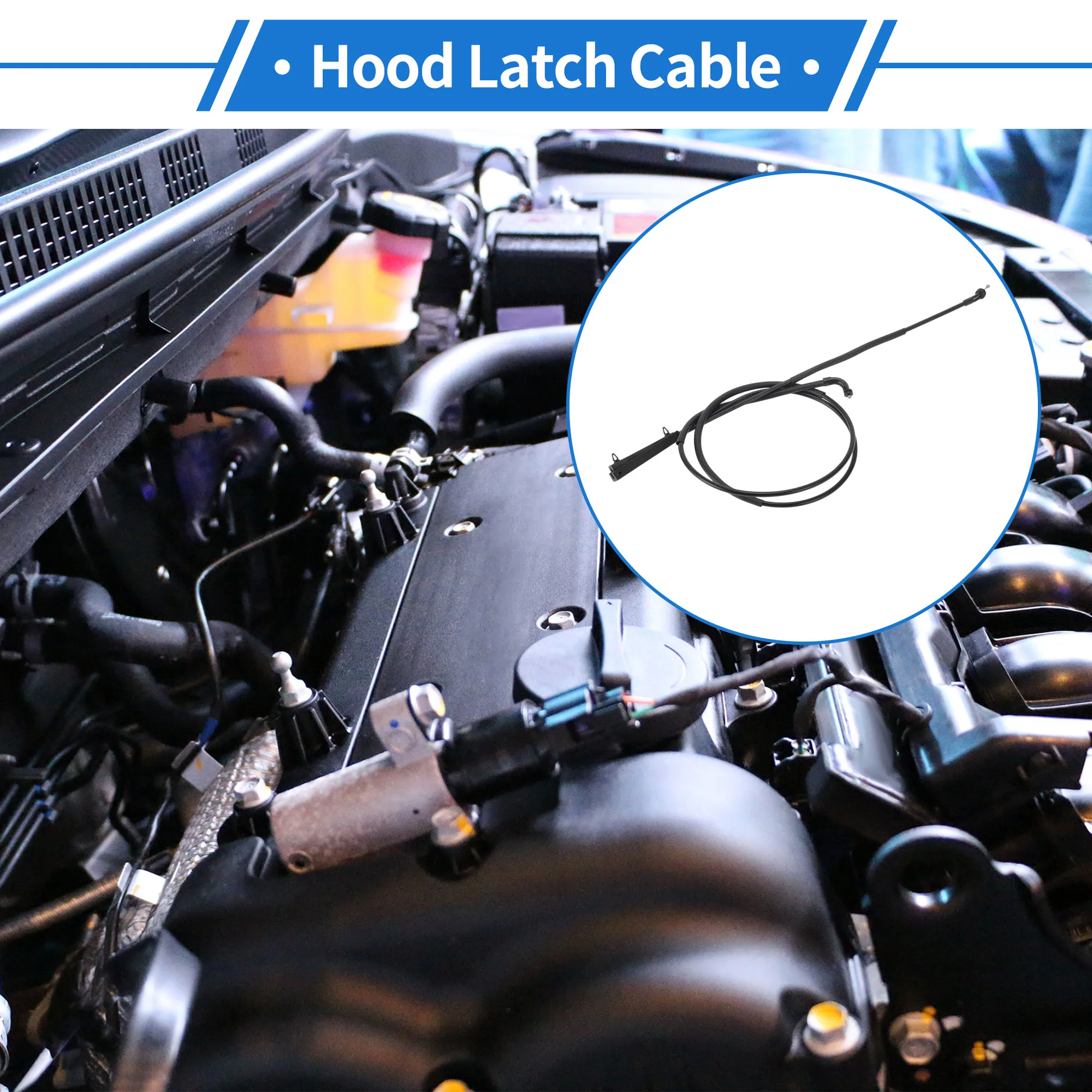 

Трос открывания капота UXCELL No 51237184456 Трос защелки капота для BMW X5 E70 2007-2014 гг.