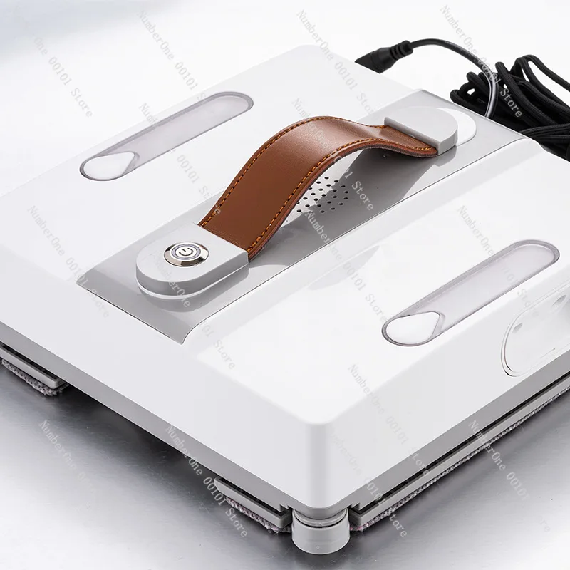 Intelligent Window Cleaning Robot, All-Self Electric Household Glass Cleaner for High-Rise with Safety AI Path Planning