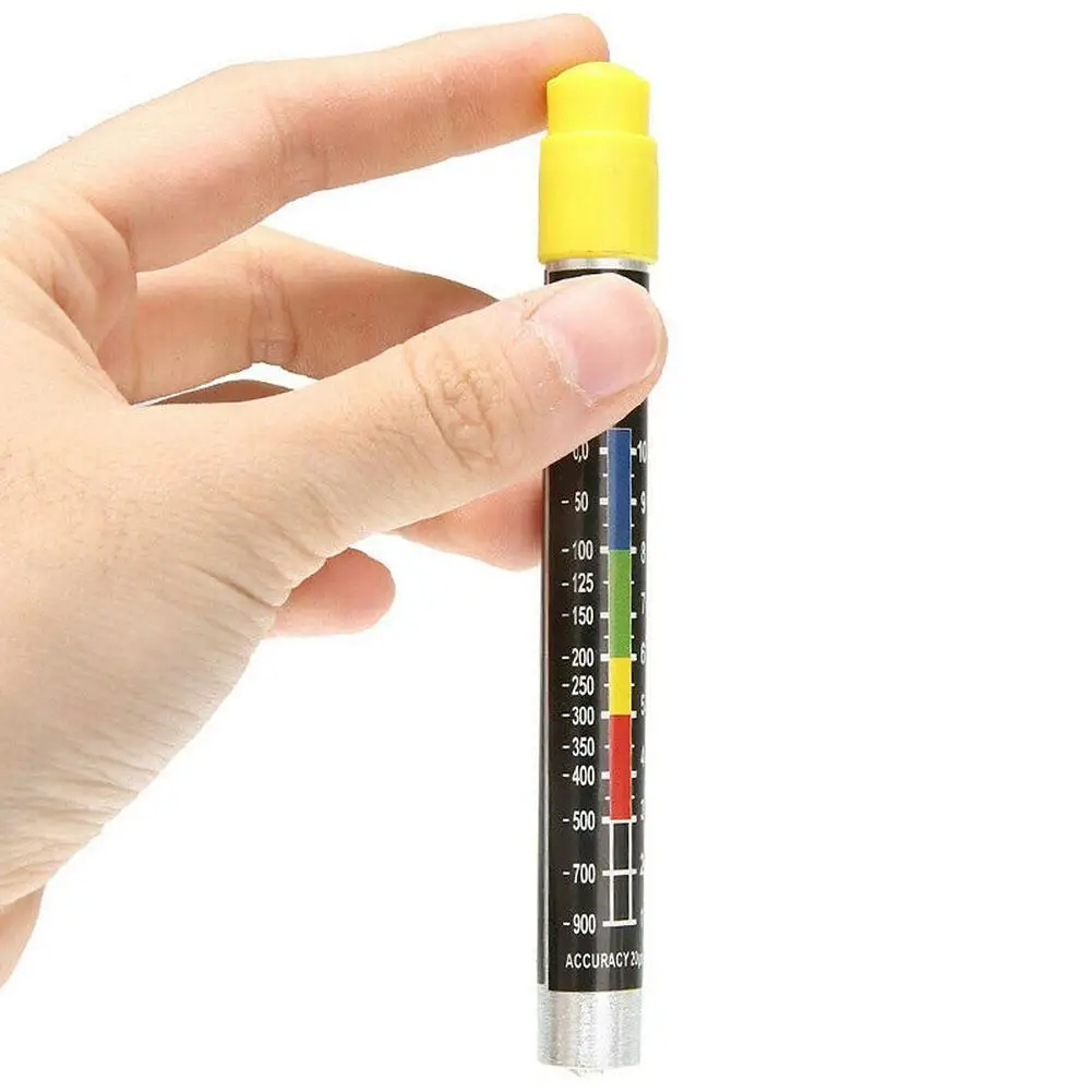 Car Paint Test Thickness Tester Meter Gauge Auto Paint Cars Paint Crash Check Test Paint Tester Tip Scale With Magnetic Crash