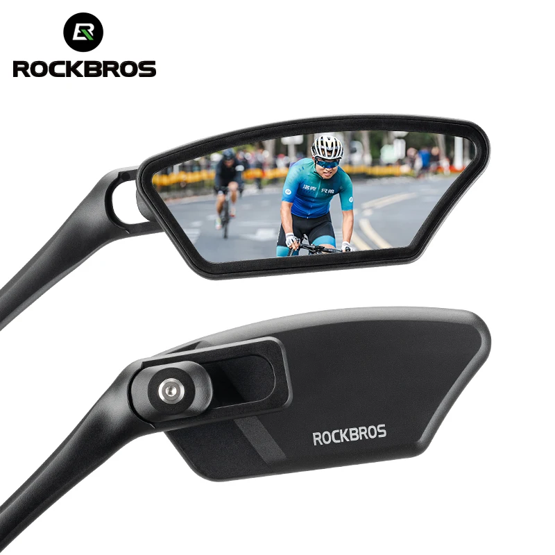 ROCKBROS Lokalna Wysyłka Uniwersalne Lusterko Wsteczne do Roweru MTB Lusterko Rowerowe do Roweru Szosowego Akcesoria do Lusterka Motocyklowego