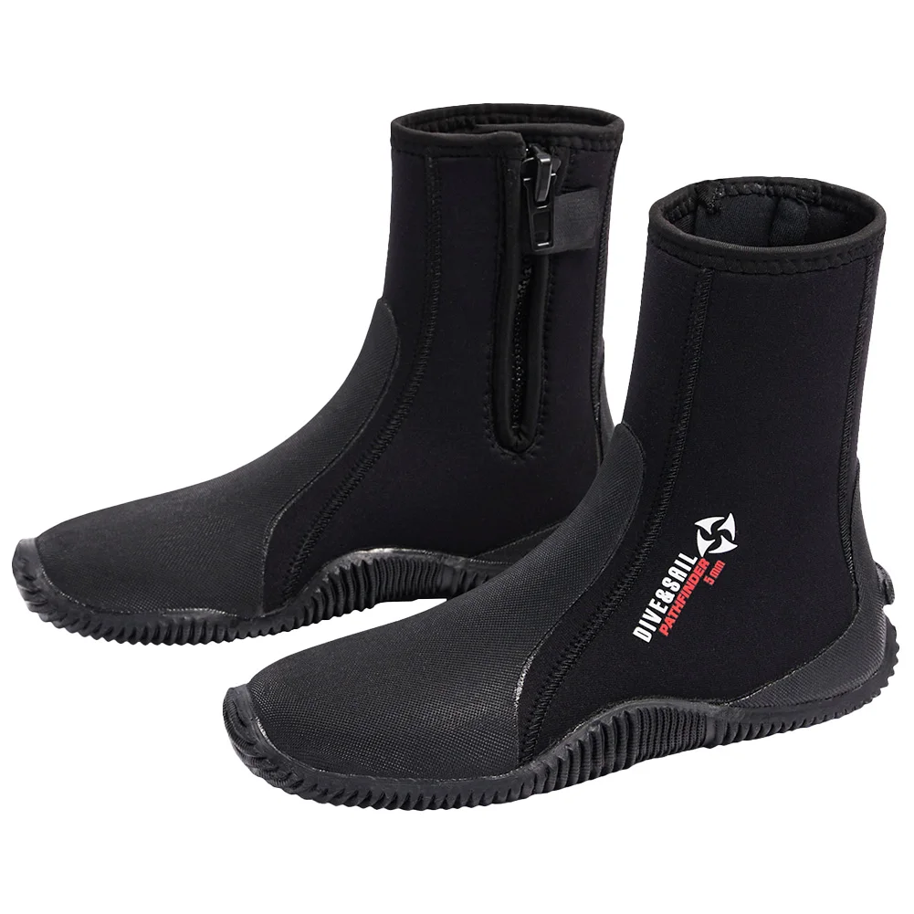 Neoprene Diving Boots Scuba Diving Boots Lightweight 5mm Surfing Snorkeling Diving Boots for Diving Snorkeling Surfing