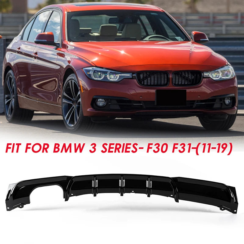 

Подходит для BMW 3 серии F30 F31 F35 2012-2019 М3 Спортивный автомобиль M эффективный стиль задний диффузор передняя губа багажник спойлер один порт