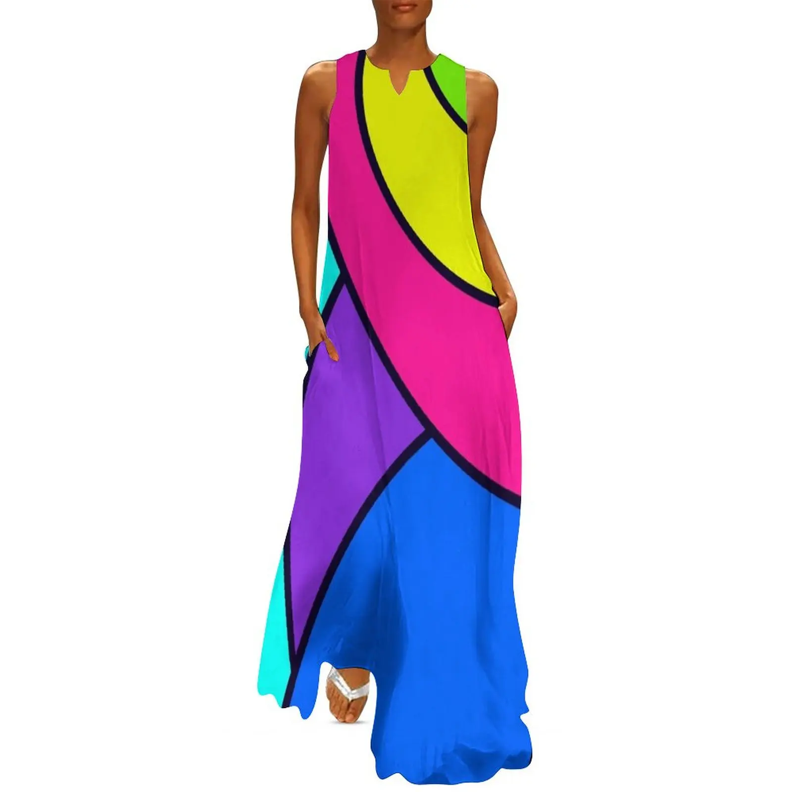 

Bright geometric Long Dress dress dresses dresses for womens 2024