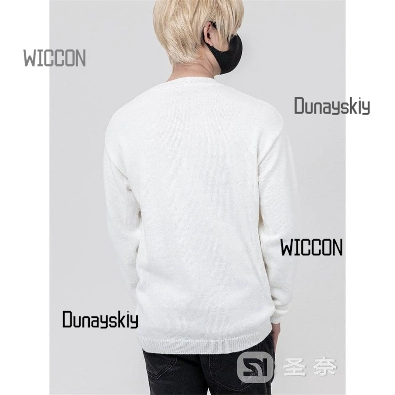 Love and Deepspace Shen Xinghui Xaiver Knit Sweater Cosplay Costume  Machine Washable Daily Outfit  Halloween Roleplay