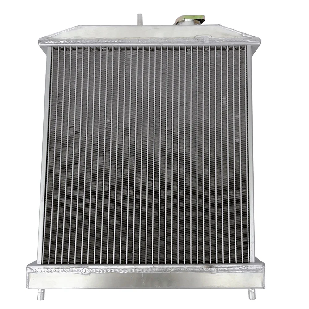 High performance Jdm 3 Row Racing Aluminum Radiator 60mm For Honda Civic EK EG DEl Sol Manual D15 D16