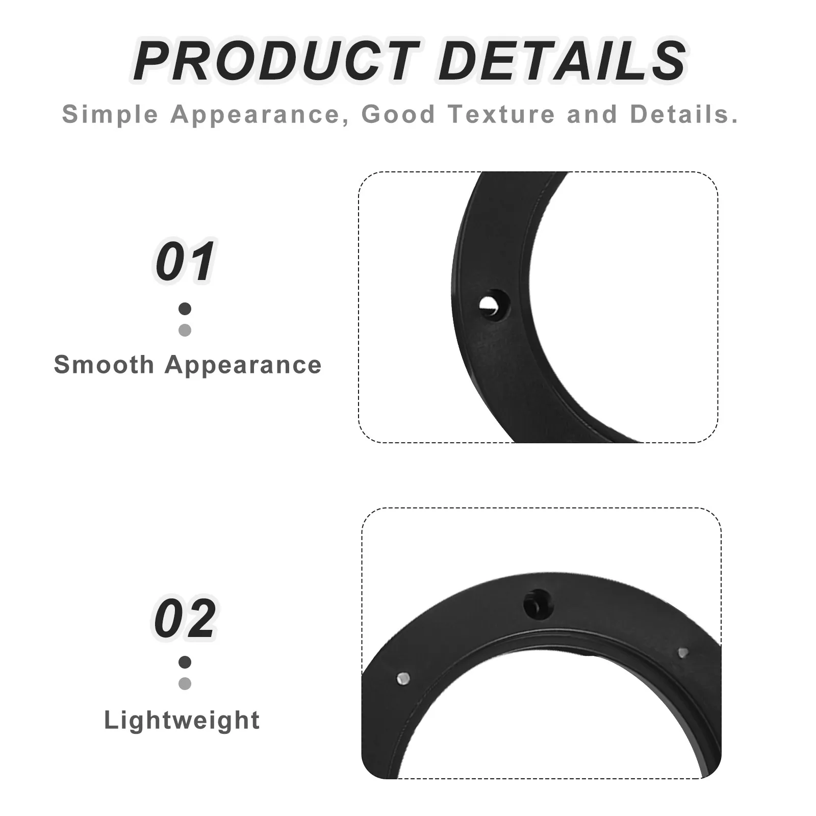 10Pcs Car Audio Speaker Spacer Rings 4 Inch Black Plastic Door Speaker Spacer Bracket Adapter Reduce Vibration Enhance Sound