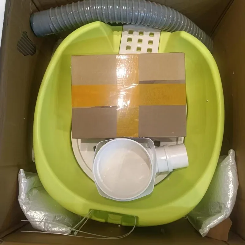 Fully Automatic Flushing Cat Litter Box, Sensor-Activated Smart Electric Litter Box, Cat Toilet, Pet Squat Litter Box