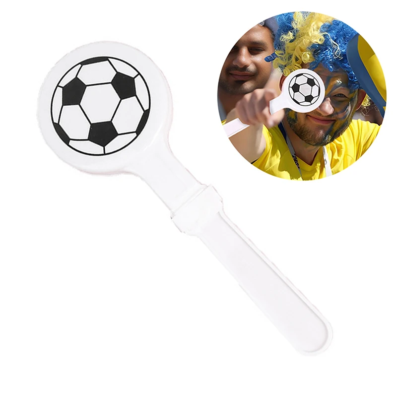 

Football Clappers For Sports Events And Party Games, White Soccer Ball Noise Makers