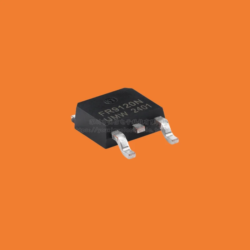 20pcs/Original Genuine IRFR9120NTR TO-252 100V/8A P-channel, Field Effect Transistor