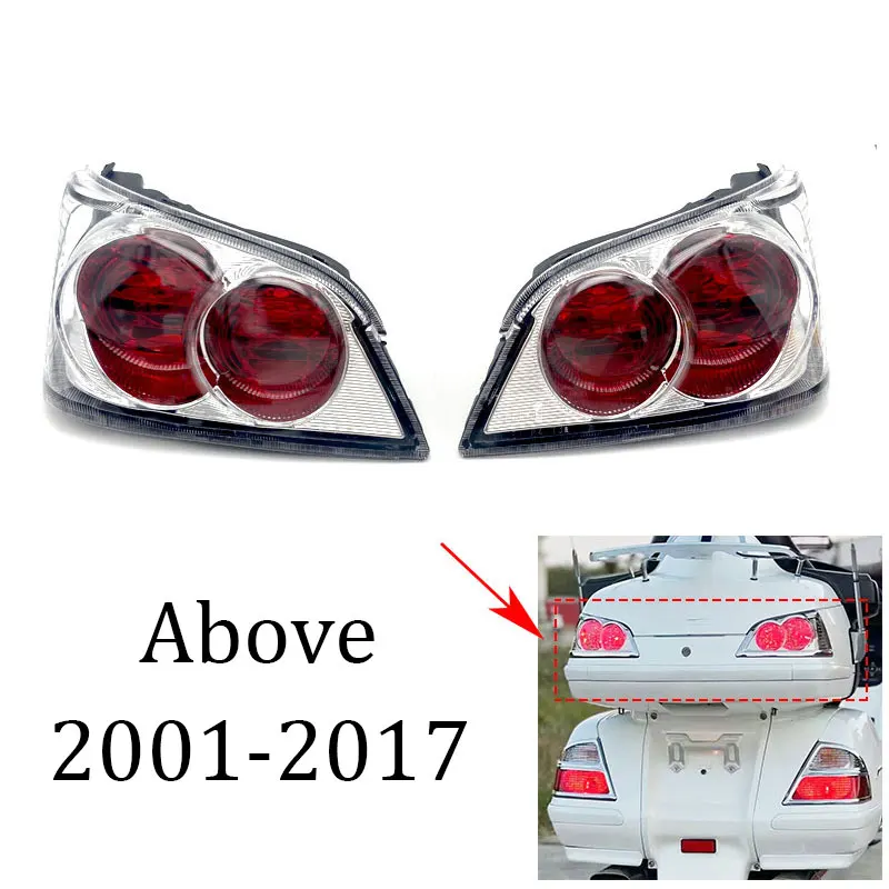 Fit For Honda Goldwing GL1800 2001-2017 Motorcycle Rear Tail Light Turn Signals Taillight Lens Brake Indicator Cover Accessories