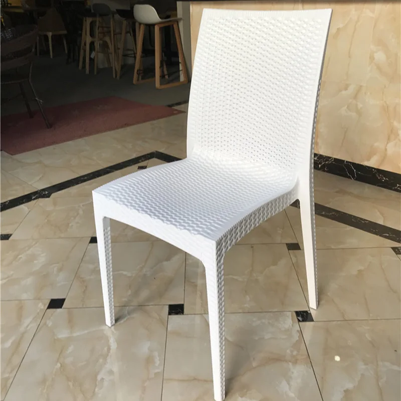 Plastic Party Wholesale Chairs 4pcs Wedding White Event Banquet Acrylic Resin Chair Americana Dining Chaises Mariage Furniture