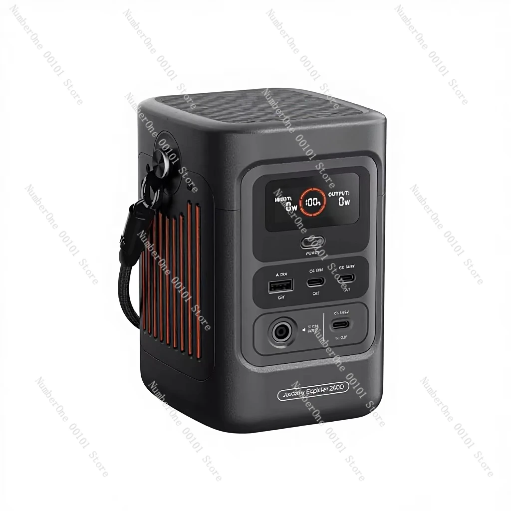 Suitable for je-240b movable power supply (80,000mah) lithium iron phosphate battery 200w dc output usb-c/usb-a 1 hour fast char
