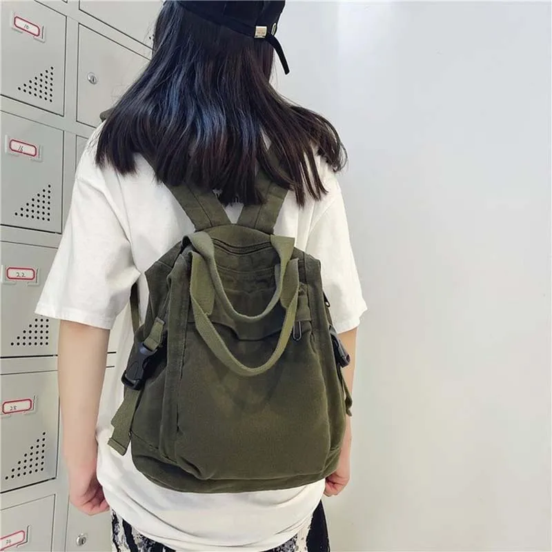 

2025 New Portable Backpack Foreign Trade Denim Backpack Retro Backpack