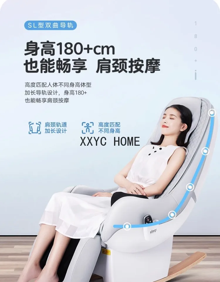 Massage Chair Full Body Household Small Multi-Function Electric Automatic Kneading Massage Single-Seat Sofa Chair