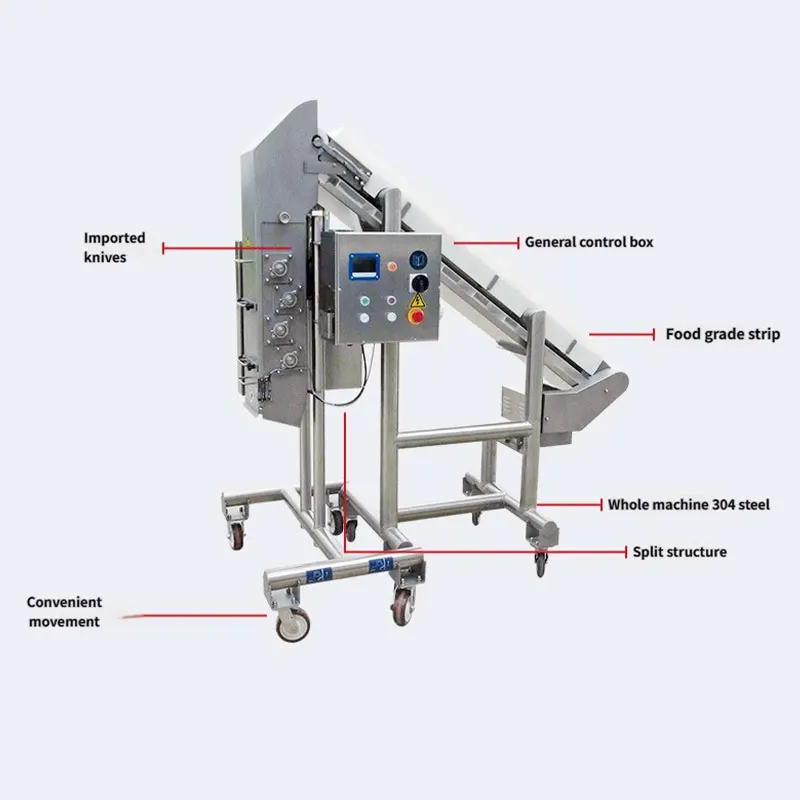 Commercial Cooked Chicken and Beef Shredding Machine Pet Food Production Line