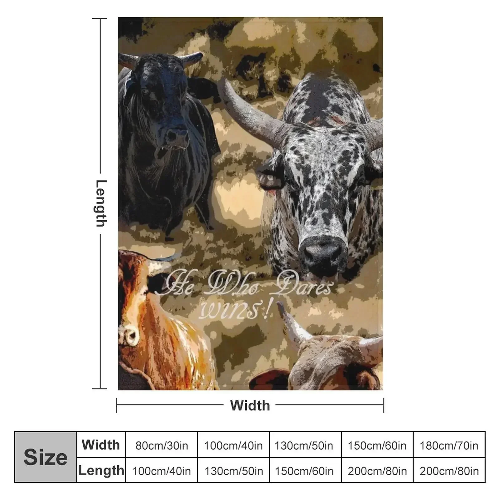 RODEO BUCKING BULLS. RODEO QUOTES Throw Blanket couch cozy soft plush fuzzy picnic outdoor blanket