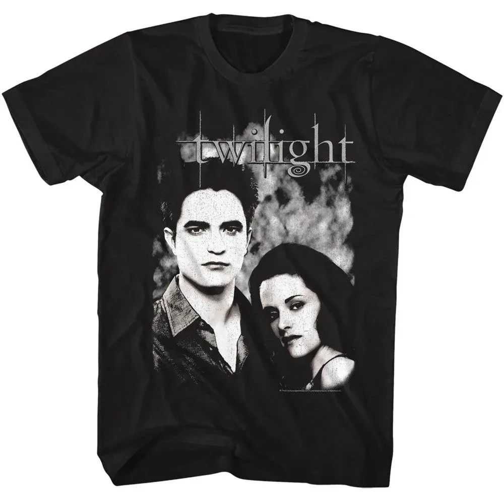 

Twilight Twilight Edward and Bella Одежда с принтом, летние роскошные брендовые хлопковые мужские и женские футболки с короткими рукавами
