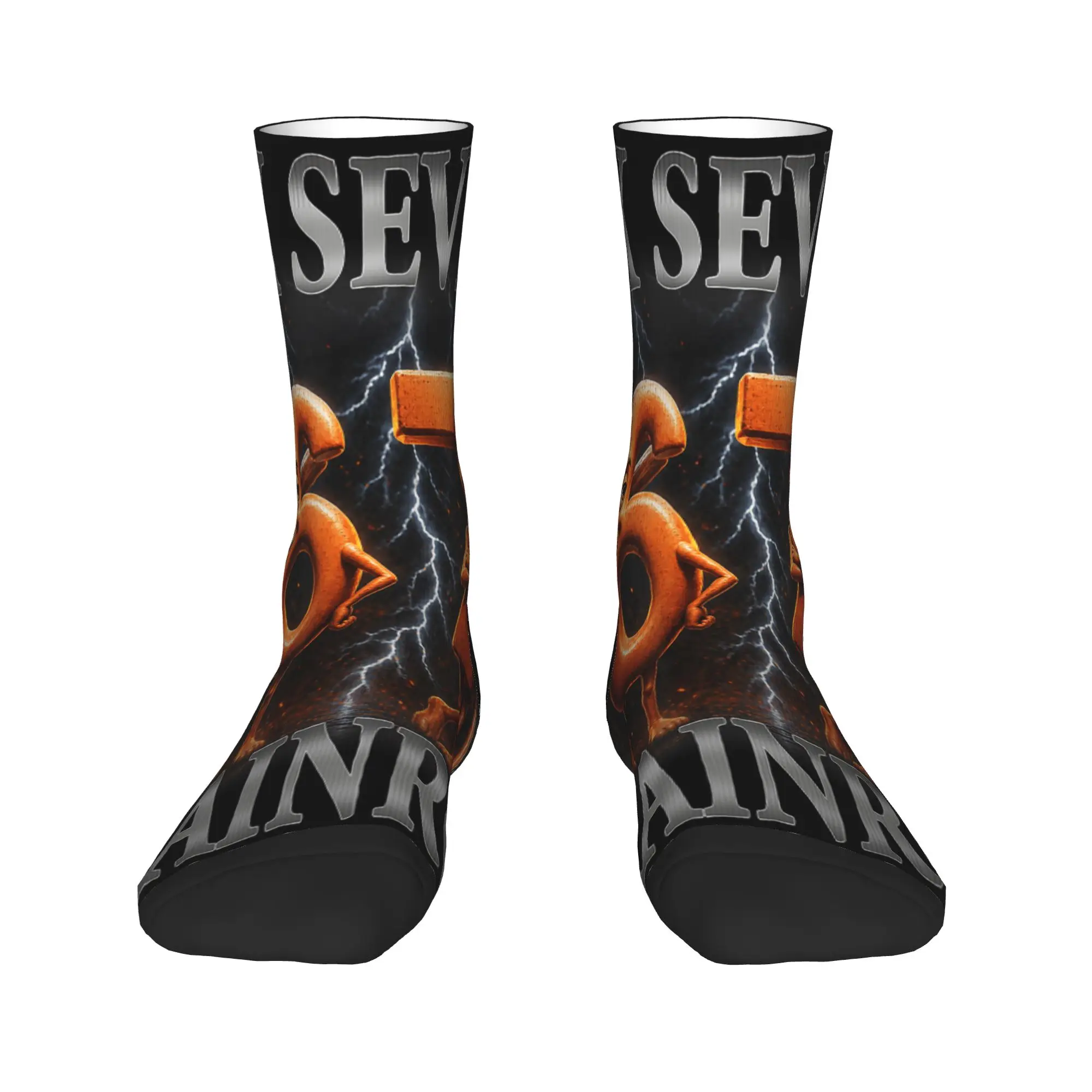 

Funny 67 Italian Brainrot Tung Tung Sahur Six Seven StockingsFashion Socks Men Quality Socks Winter Outdoor Non-Slip Socks