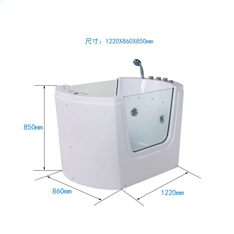 SafeBaby Bath Commercial Jacuzzi Acrylic Bath