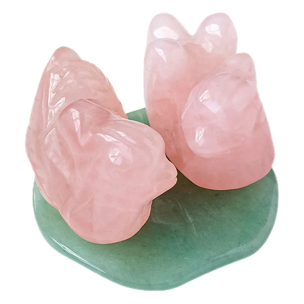 

1Set Vibrant Crystal Ducks Statue Stable Base Home Wedding Decoration Desktop Craft Gift for Family Friends