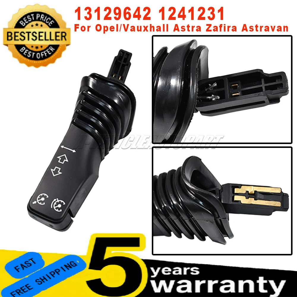 24445282 13129642 For Opel/Vauxhall Astra H Zafira B Astravan New Steering Column Switch Cruise Control Handle car accessories