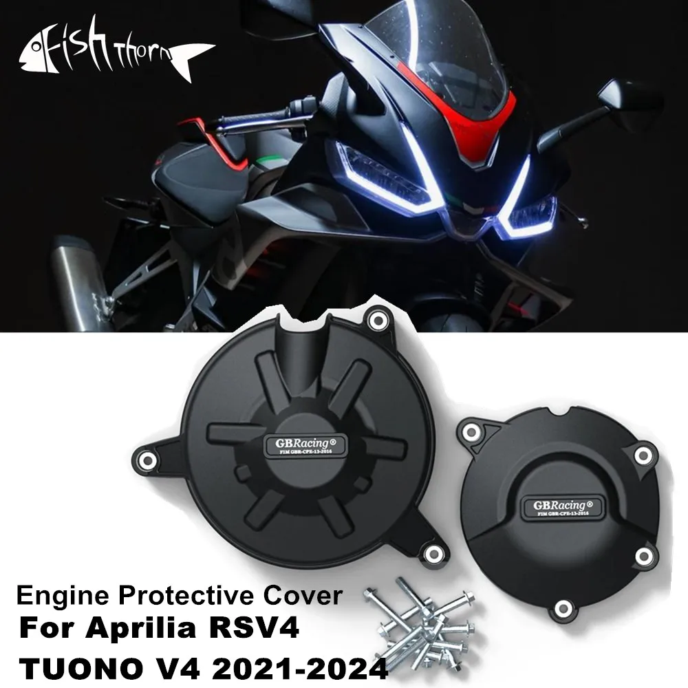 

For Aprilia RSV4 TUONO V4 2021 2022 2023 2024 Motorbike Engine Protection Cover Fall Protection Cover