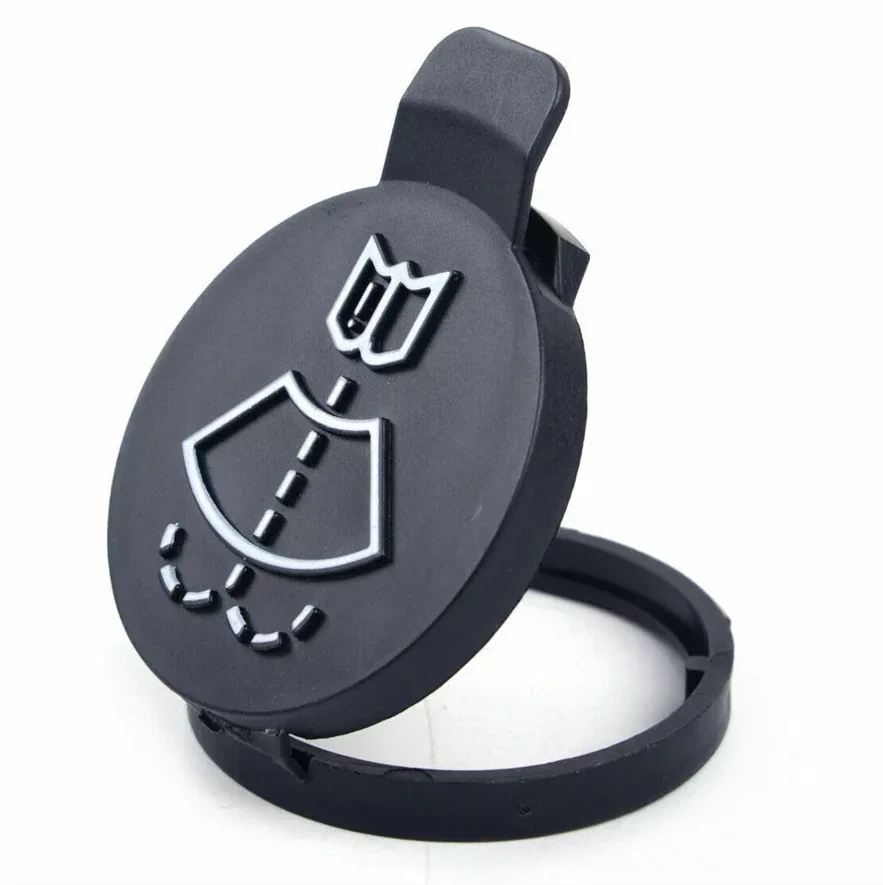 1 قطعة ممسحة زجاج أمامي غسالة خزان السوائل غطاء تغليف الزجاجة 13227300 12767700 لشروليه جنرال موتورز بويك البلاستيك الأسود 11.8x5 سنتيمتر #2